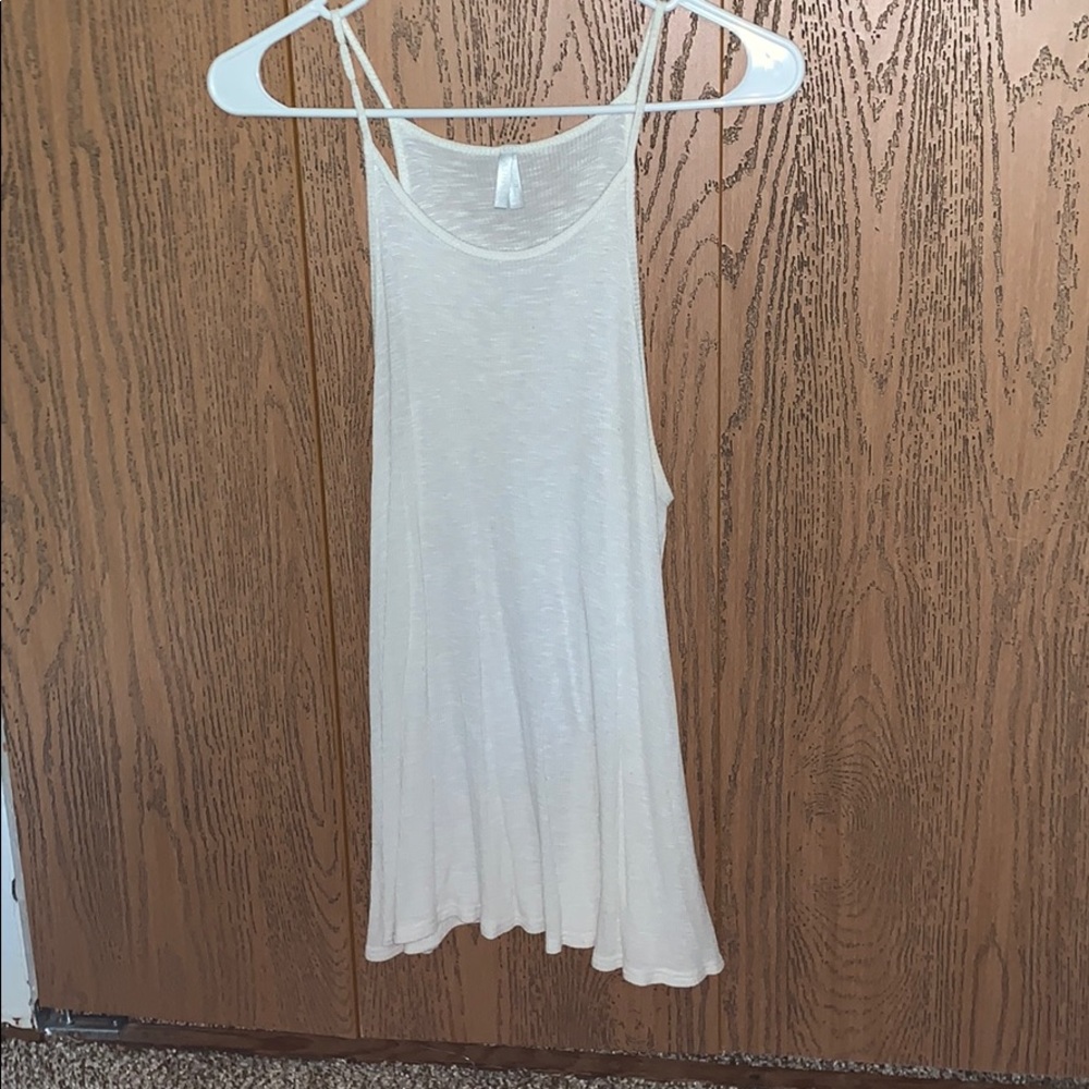 Off white tank